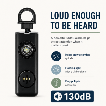BySide Personal Safety Alarm